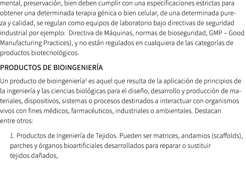 mental, preservaci n, bien deben cumplir con una especificaciones estrictas para obtener una determinada terapia g ni...