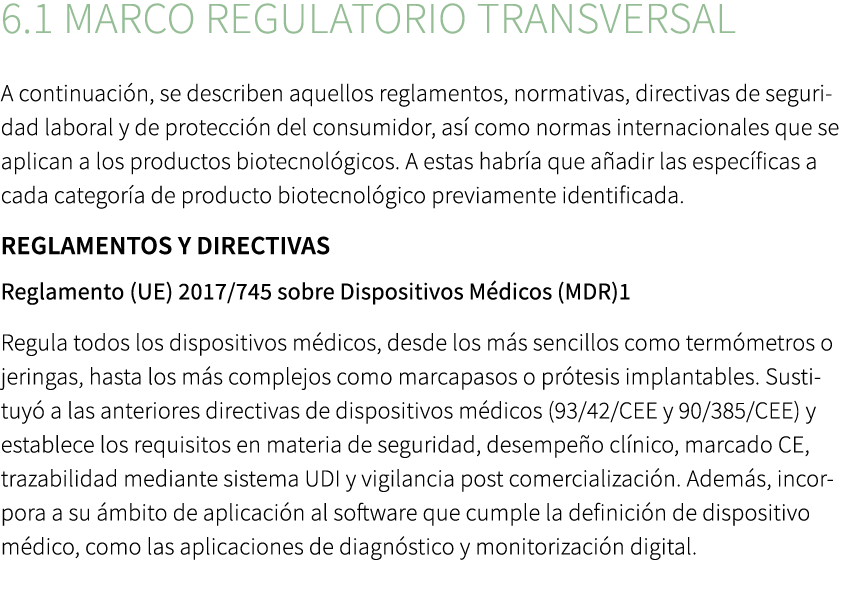 6.1 Marco regulatorio transversal A continuaci n, se describen aquellos reglamentos, normativas, directivas de seguri...