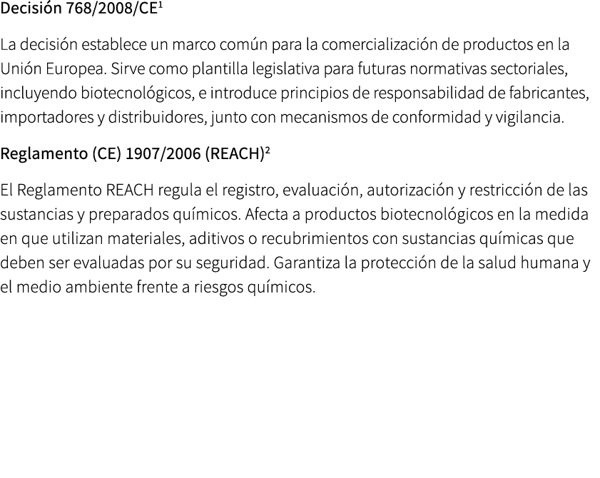 Decisi n 768/2008/CE La decisi n establece un marco com n para la comercializaci n de productos en la Uni n Europea. ...