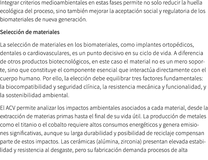 Integrar criterios medioambientales en estas fases permite no solo reducir la huella ecol gica del proceso, sino tamb...