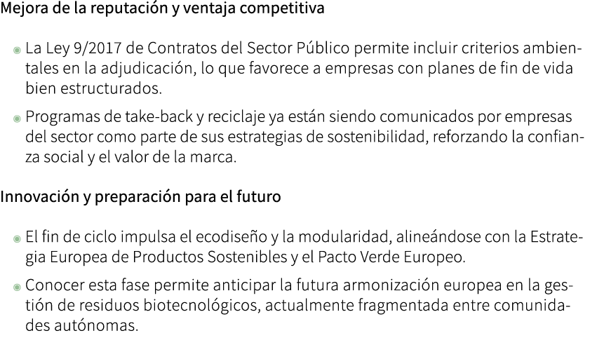 Mejora de la reputaci n y ventaja competitiva ◉ La Ley 9/2017 de Contratos del Sector P blico permite incluir criteri...