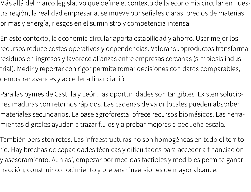 M s all del marco legislativo que define el contexto de la econom a circular en nuestra regi n, la realidad empresar...