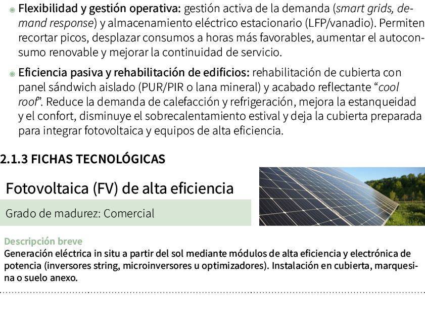 ◉ Flexibilidad y gesti n operativa: gesti n activa de la demanda (smart grids, demand response) y almacenamiento el c...