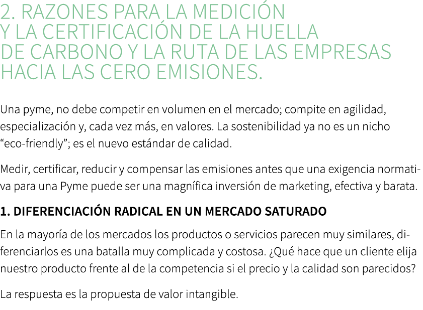 2. Razones para la medici n y la certificaci n de la huella de carbono y la ruta de las empresas hacia las Cero Emisi...