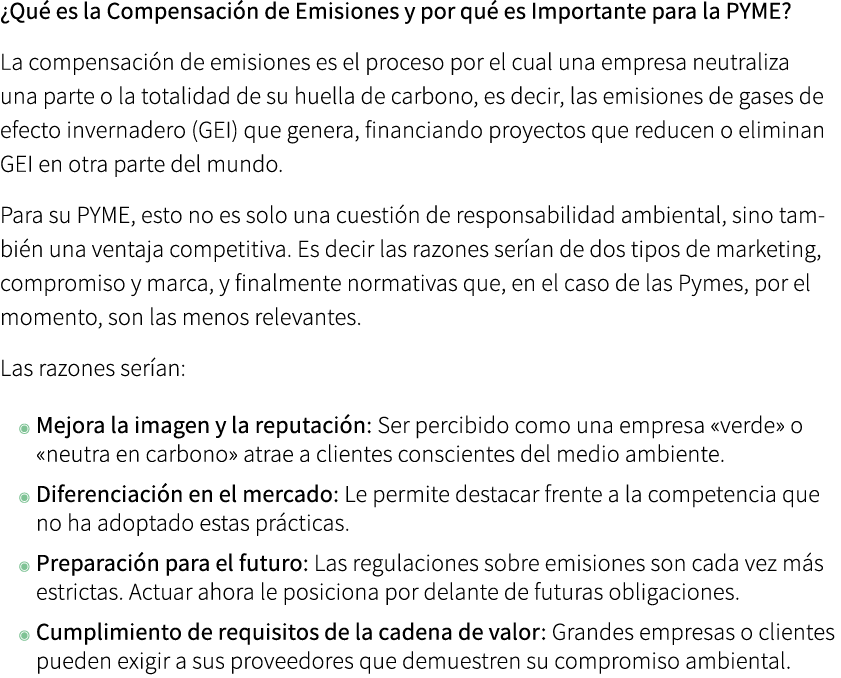 ¿Qu es la Compensaci n de Emisiones y por qu  es Importante para la PYME? La compensaci n de emisiones es el proceso...