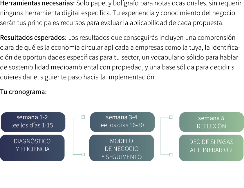 Herramientas necesarias: Solo papel y bol grafo para notas ocasionales, sin requerir ninguna herramienta digital espe...