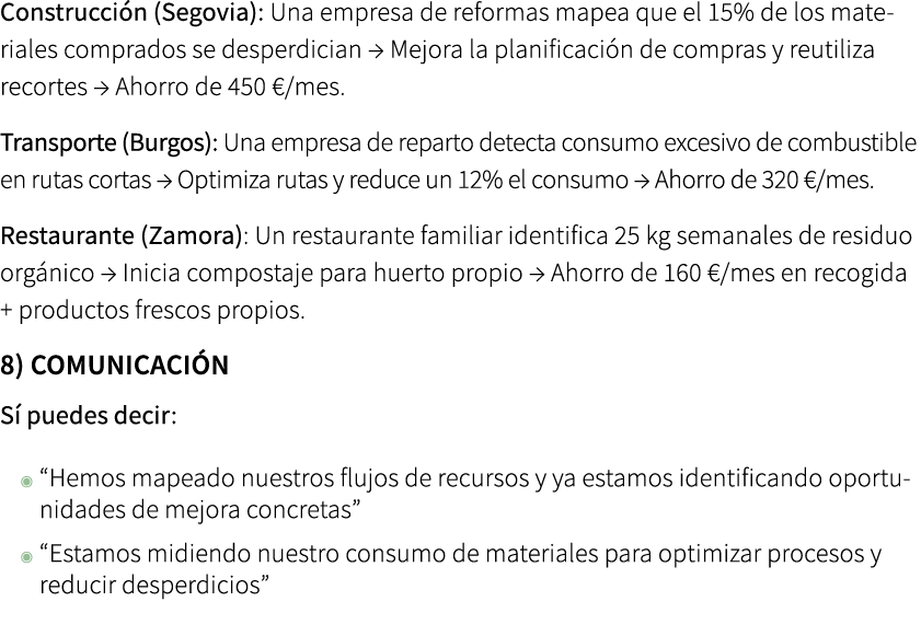 Construcci n (Segovia): Una empresa de reformas mapea que el 15% de los materiales comprados se desperdician → Mejora...