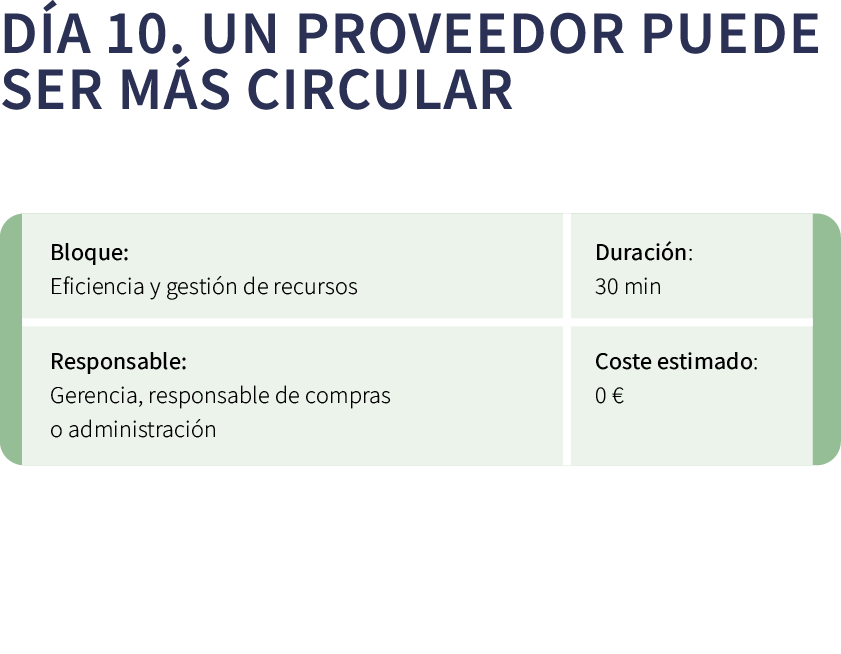 D a 10. Un proveedor puede ser m s circular ￼ 