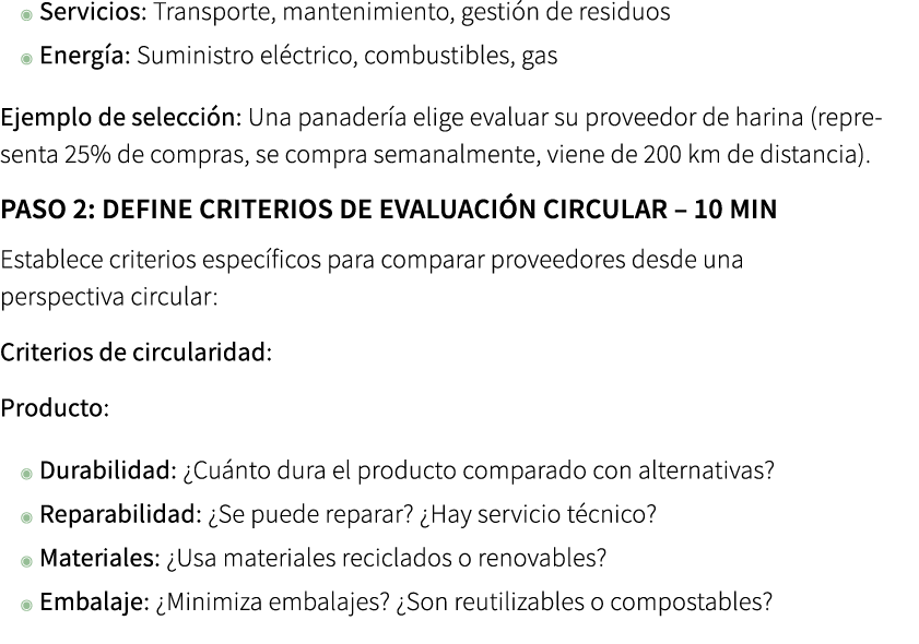 ◉ Servicios: Transporte, mantenimiento, gesti n de residuos ◉ Energ a: Suministro el ctrico, combustibles, gas Ejempl...