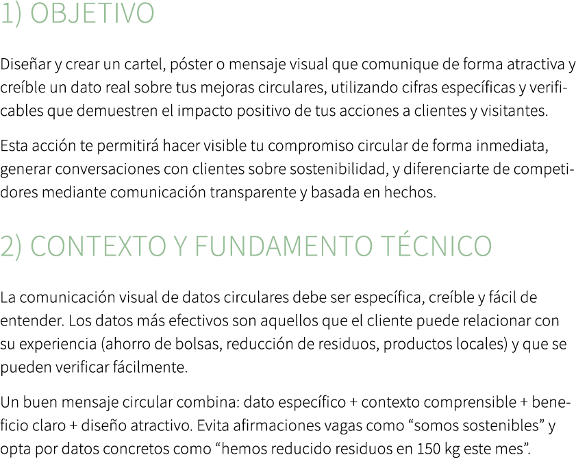 1) Objetivo Dise ar y crear un cartel, p ster o mensaje visual que comunique de forma atractiva y cre ble un dato rea...