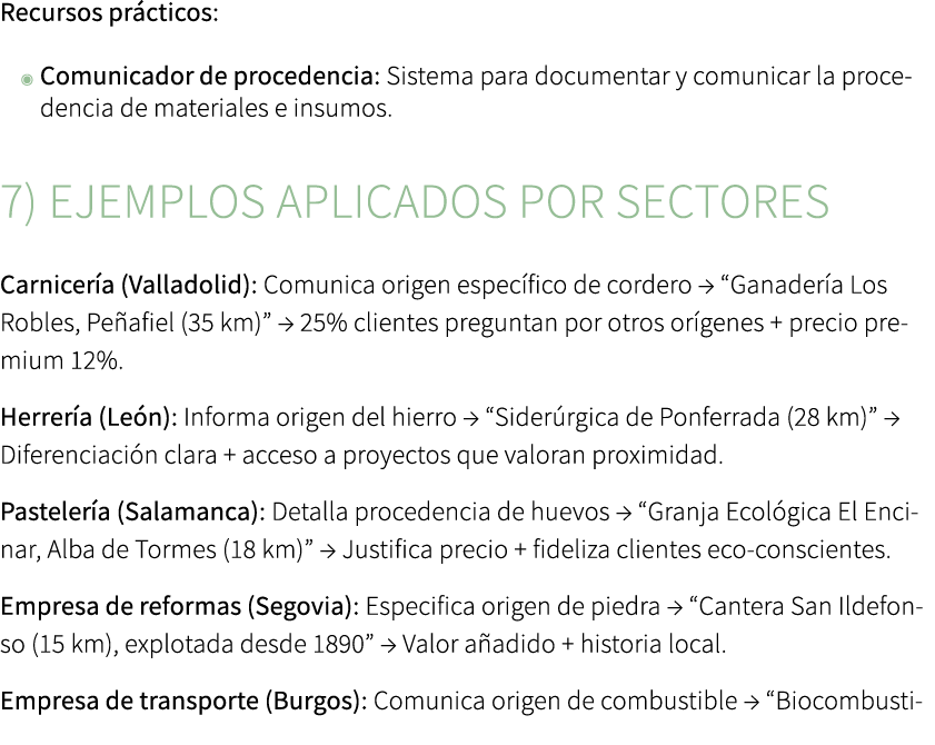 Recursos pr cticos: ◉ Comunicador de procedencia: Sistema para documentar y comunicar la procedencia de materiales e ...