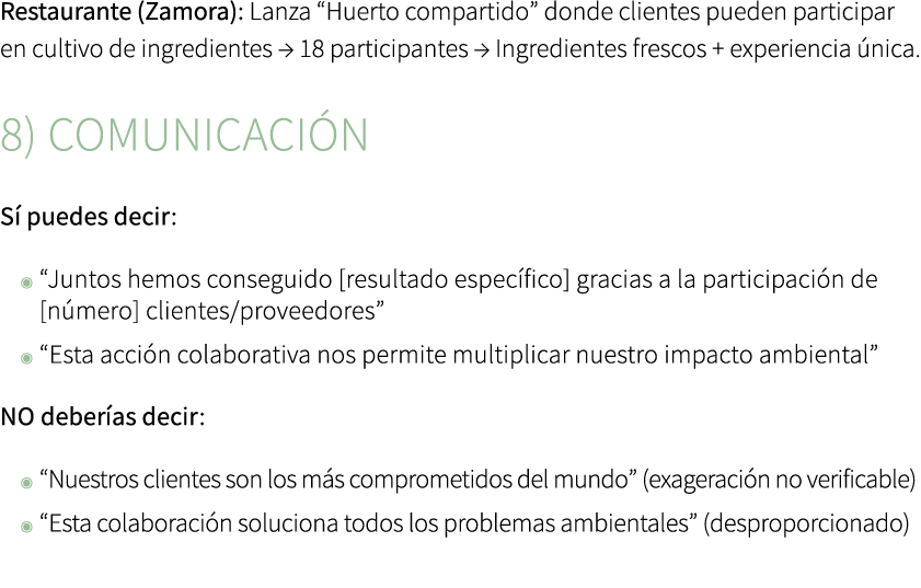 Restaurante (Zamora): Lanza “Huerto compartido” donde clientes pueden participar en cultivo de ingredientes → 18 part...