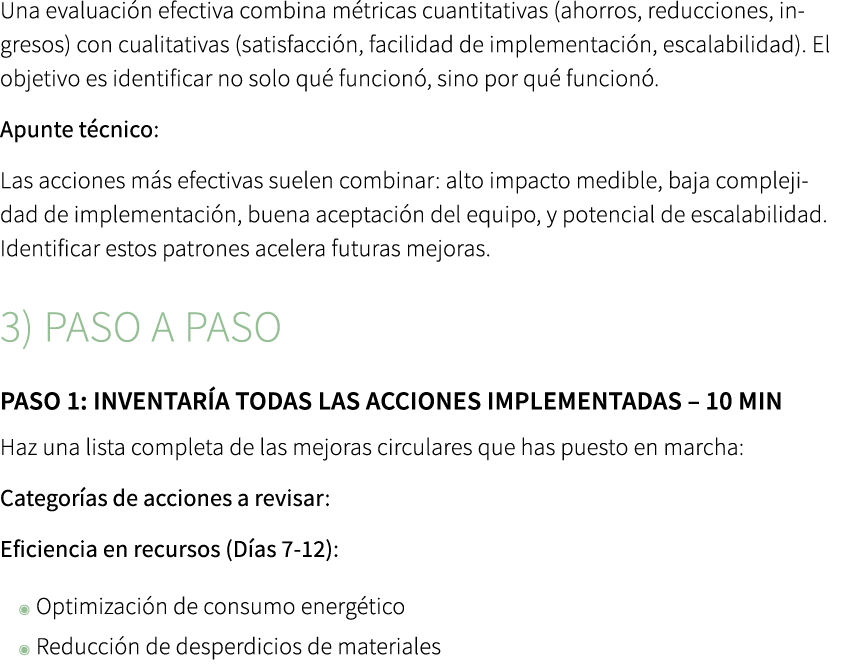 Una evaluaci n efectiva combina m tricas cuantitativas (ahorros, reducciones, ingresos) con cualitativas (satisfacci ...