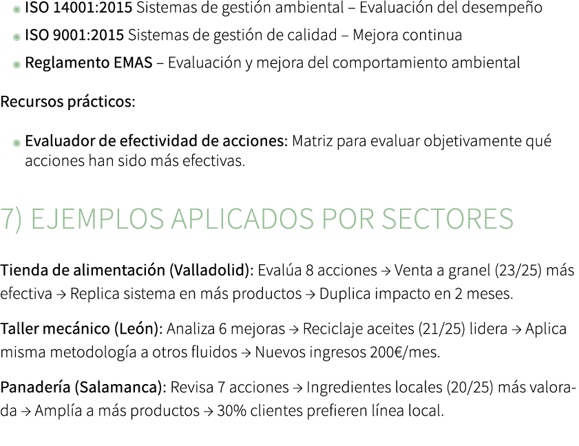 ◉ ISO 14001:2015 Sistemas de gesti n ambiental – Evaluaci n del desempe o ◉ ISO 9001:2015 Sistemas de gesti n de cali...